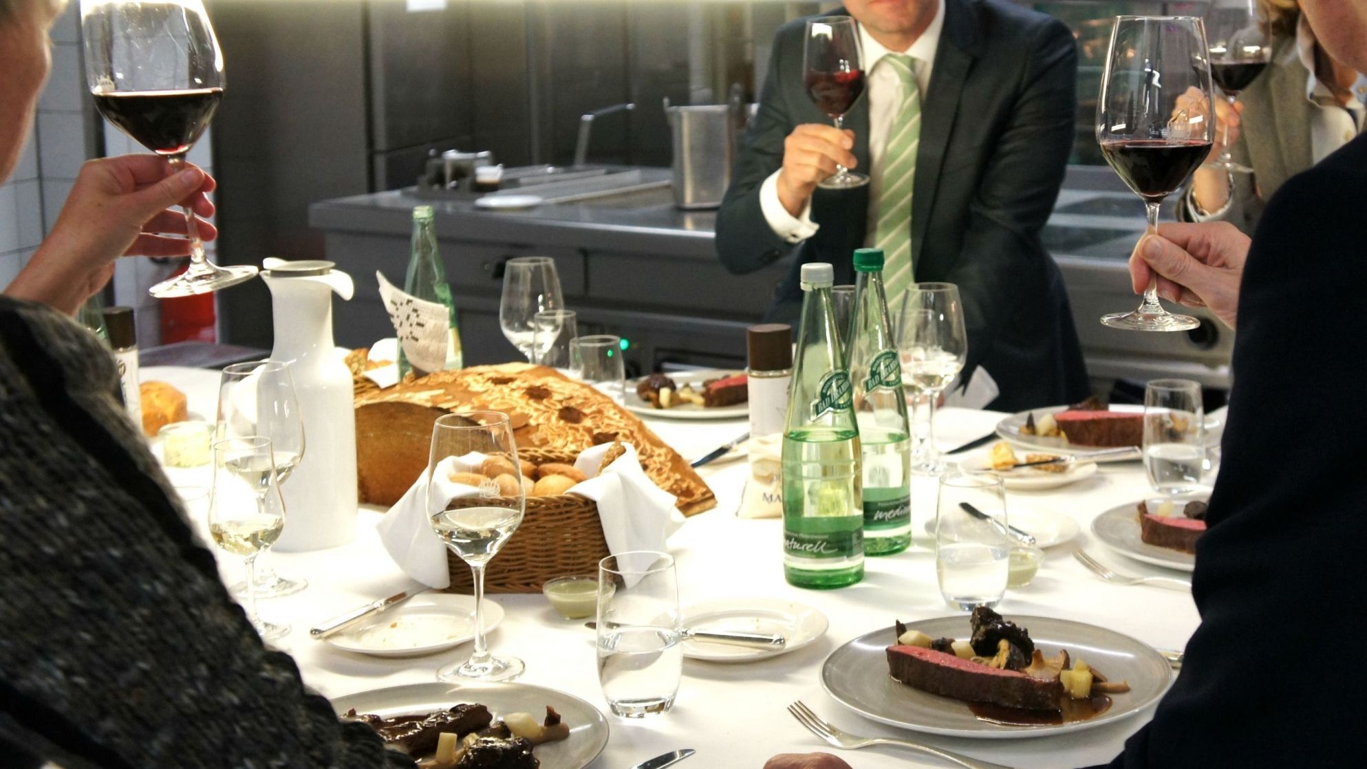Chef´s Table im Restuarant Villers